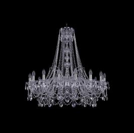 Bohemia Ivele Crystal Люстра Bohemia 1411/16/360/h-95 Ni