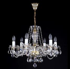 Люстра Art Glass A 0003/06/30 NICKEL CE