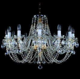 Люстра Art Glass ANDULA XII. ARM 280 FULL CUT WHITE CE