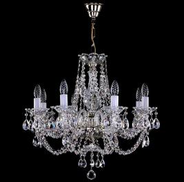 Люстра Art Glass ANJA VIII. NICKEL CE