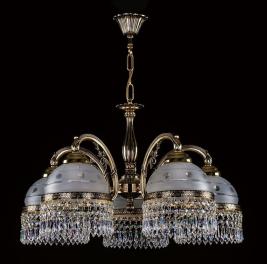 Люстра Art Glass CASSANDRA V. WHITE GOLD CE