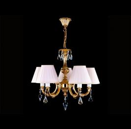 Люстра Art Glass DAISY V. BRASS ANTIQUE CE + CH 041