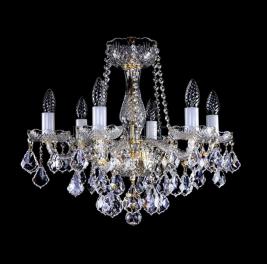 Люстра Art Glass AEROPE VI. NICKEL CE