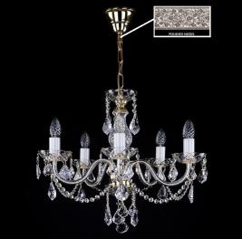 Люстра Art Glass A 0001/05/30 NICKEL CE