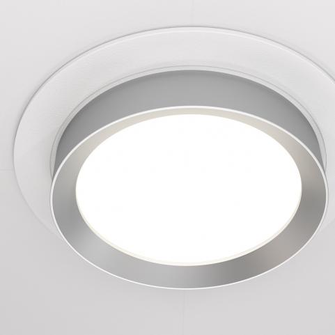 Точечный светильник Maytoni Technical Hoop DL086-GX53-RD-WS