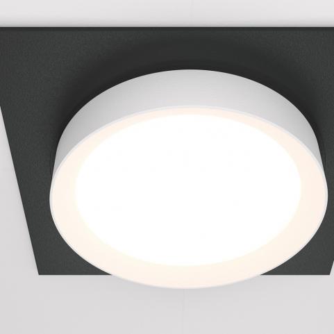 Точечный светильник Maytoni Technical Hoop DL086-GX53-SQ-BW