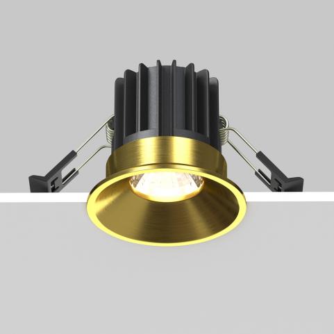 Точечный светильник Maytoni Technical Downlight 4000K Round DL058-7W4K-BS