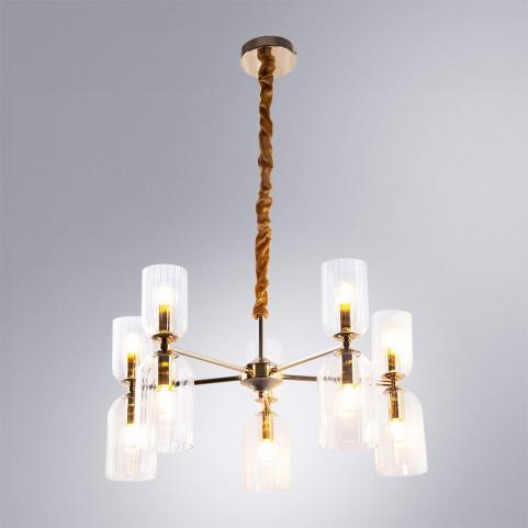 Светильник подвесной Arte Lamp Charm A1623LM-10GO