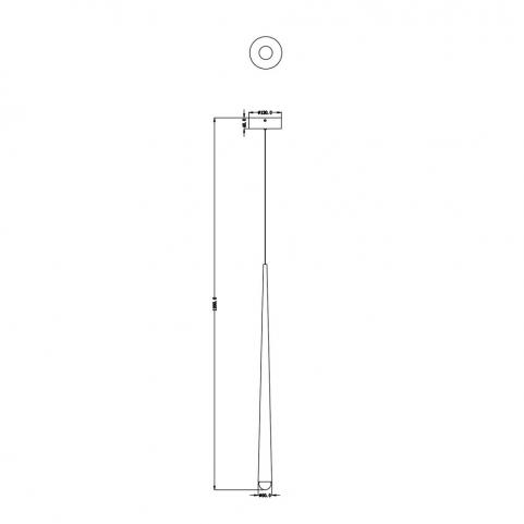 Светильник подвесной Arte Lamp Frankie A2191SP-6BK