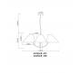 Светильник подвесной Arte Lamp Rondo A4086LM-4CC