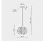 Подвесной светильник Modelight MDL.65223   MDL.65223.1HC GD