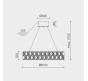 Люстра Modelux ML.335  3000-6000K ML.335.600 CR